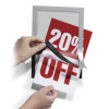 Durable Duraframe grey A5 self-adhesive information frame (2-pack) 310019 - 1