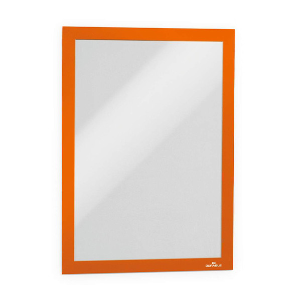 Durable Duraframe orange A4 self-adhesive information frame (2-pack) 487209 310201 - 1
