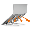 Durable Fold silver laptop stand 505123 310198 - 8