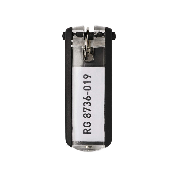 Keychain | black | Durable | 6-pack 310217 - 1
