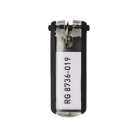 Keychain | black | Durable | 6-pack 310217