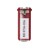 Keychain | red | Durable | 6-pack