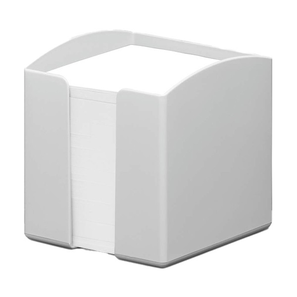 Memo cube | Durable | ECO grey + refill | white | 800pcs 310227 - 1