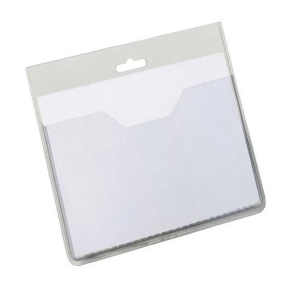 Name badge without textile cord | 60 x 90mm | Durable 20-pack 310084 - 1