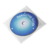 Durable Pocketfix CD plastic sleeves (10-pack)