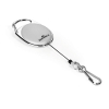 Retractor with carabiner | Durable grey 310298 - 1