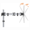 Durable Select silver monitor arm for 1 monitor with desk clamp 310269 - 4