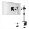 Durable Select silver monitor arm for 1 monitor with desk clamp 310269 - 2