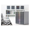 Durable Varicolor grey/coloured drawer unit (10 drawers) 761027 310125 - 10