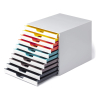 Durable Varicolor white/coloured drawer unit (10 drawers) 763027 310159 - 2