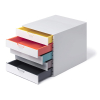 Durable Varicolor white/coloured drawer unit (5 drawers) 762527 310158 - 6