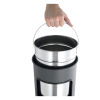 Waste bin (17L) + ashtray | Durable black 310287 - 3