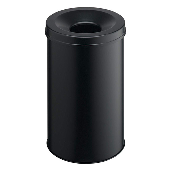 Waste bin (30L) | Durable SAFE black waste bin 310275 - 1