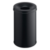 Waste bin (30L) | Durable SAFE black waste bin 310275 - 1