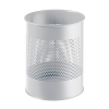 Wastepaper bin (15L) | Durable grey perforated metal 310028 - 1