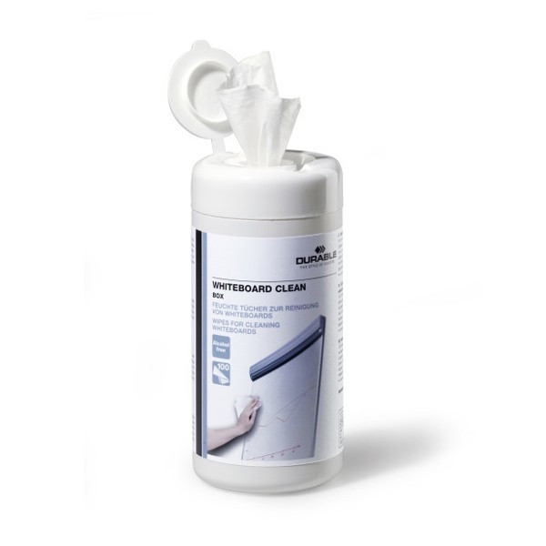 Whiteboard cleaning wipes | Durable | 100-pack 310069 - 1