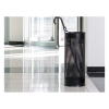 Durable black perforated metal umbrella stand, 28.5 litres 310285 - 4