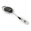 Durable black retractor with push button closure (10-pack) 310094 - 1