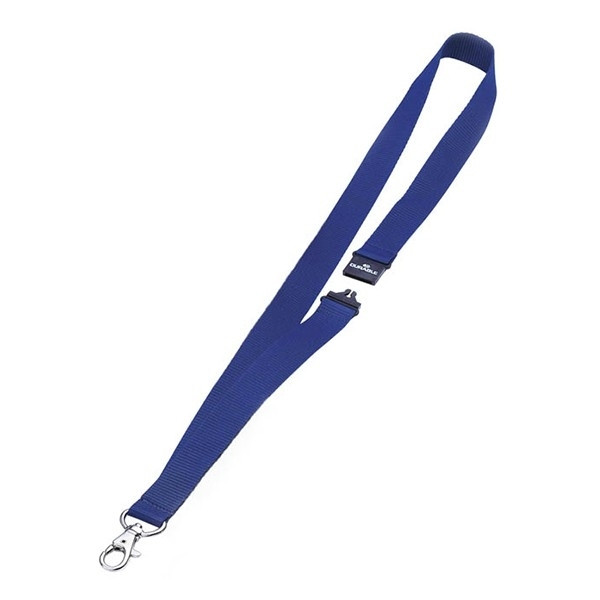 Durable blue textile cord with carabiner (10-pack) 813707 310054 - 1