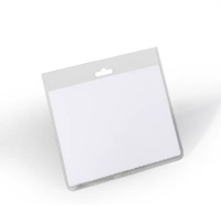 Durable closed name badge without textile cord, 60mm x 90mm (20-pack) 310075