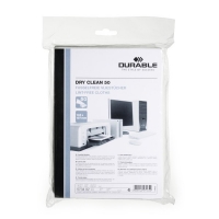 Durable dry clean fibre-free fleece wipes (50-pack) 573402 310071