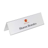 Durable table name plate 297mm x 105mm (25-pack)