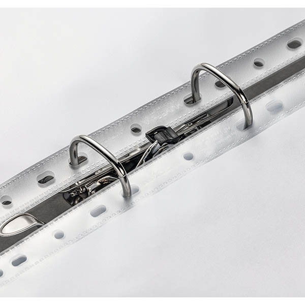 Durable transparent A4 plastic pockets with 11 holes, 80 micron (100-pack) 310291 - 7