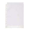 Durable transparent A4 plastic pockets with 11 holes, 80 micron (40-pack) 310292 - 4