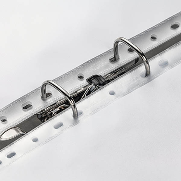 Durable transparent A4 plastic pockets with 11 holes, 80 micron (40-pack) 310292 - 7