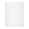 Durable transparent A4 plastic pockets with 11 holes, 80 micron (40-pack) 310292 - 2