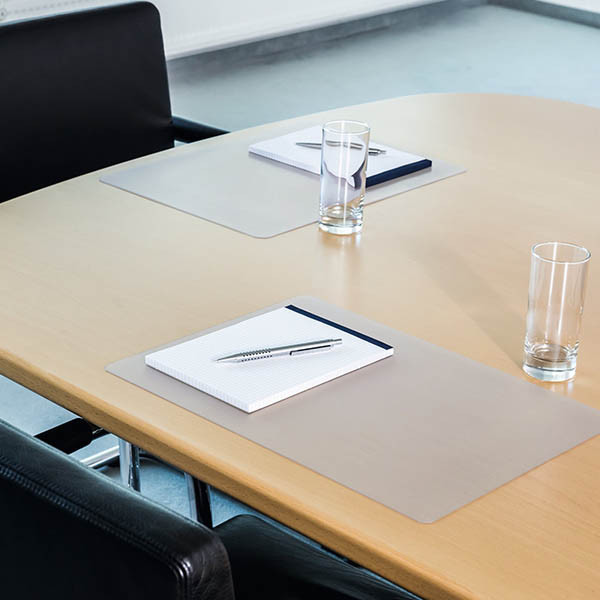 Durable transparent desk pad, 42cm x 30cm 310289 - 3