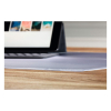 Durable transparent desk pad, 530mm x 400mm 711219 310005 - 3