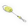 Durable yellow retractor with carabiner