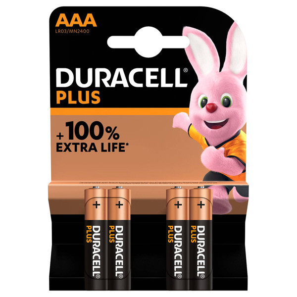 Duracell AAA LR03 batteries (4-pack) MN2400 204500 - 1