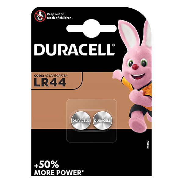 Duracell Electronics battery 2-pack (LR44/A76/KA76/V13GA) LR44 204510 - 1