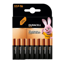Duracell Plus Power Boost 100% Extra Life AAA / MN2400 / LR03 alkaline battery (16-pack) ADU00404