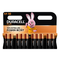 Duracell Plus Power Boost 150% Extra Life AA / MN1500 / LR06 alkaline battery (10-pack) ADU00397