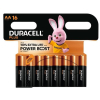 Duracell Plus Power Boost 150% Extra Life AA / MN1500 / LR06 alkaline battery (16-pack)