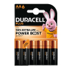 Duracell Plus Power Boost 150% Extra Life AA / MN1500 / LR06 alkaline battery (6-pack)