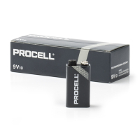 Duracell Procell Constant Power 9V / 6LR61 / E-Block Alkaline Battery (10-pack) 006P 1604A 6LF22 6LF62 6LR61 ADU00188