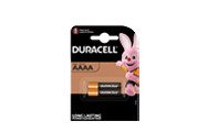 Duracell Ultra AAAA LR80425 alkaline batteries 2-pack 3250 ADU00015 - 1