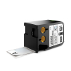 * EOL * Dymo 1868708 XTL pre-cut laminated cable wrap, 38mm x 39mm (original) 089098 - 1