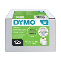 Dymo 13186 / 99014 name-badge and shipping labels multipack (original Dymo) | 12-pack 088548
