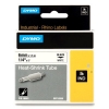 Dymo 18051 IND Rhino black on white heat-shrink tape, 6mm (original)