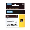 Dymo 1805412 IND Rhino white on brown vinyl tape, 12mm (original Dymo) 088658 - 1