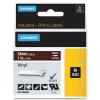 Dymo 1805424 IND Rhino  white on brown vinyl tape, 24mm (original) 088662 - 1