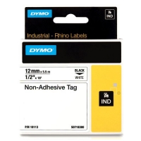 Dymo 18113 IND Rhino black on white non-adhesive tape, 12mm (original) 18113 088728