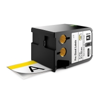 Dymo 1868714 XTL pre-cut saftety labels with yellow header, 51x102mm (original) 1868714 089084