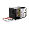 Dymo 1868716 XTL pre-cut safety labels with red header, 51x102mm (original Dymo) 089088 - 1