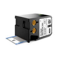 Dymo 1868732 XTL pre-cut heat shrink tape, black on white, 12mm x 47mm (original Dymo) 089054